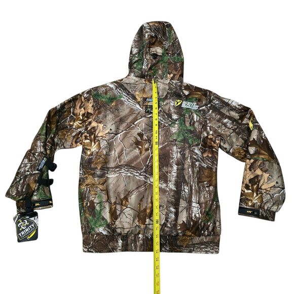 Scent Blocker Outfitter Jacket Mens Size Large Hooded Camo Hunting Apparel - Picture 11 of 16